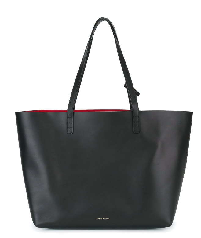 MANSUR GAVRIEL 라지 토트 블랙